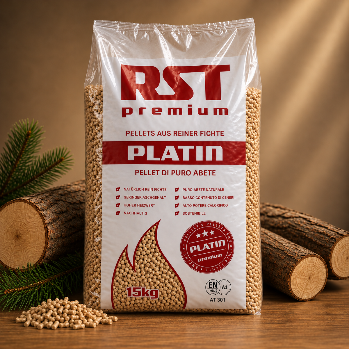 Peleti RST Platin A1 (990kg)