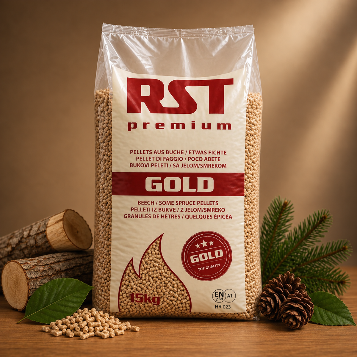 Peleti RST Gold A1 (990kg)