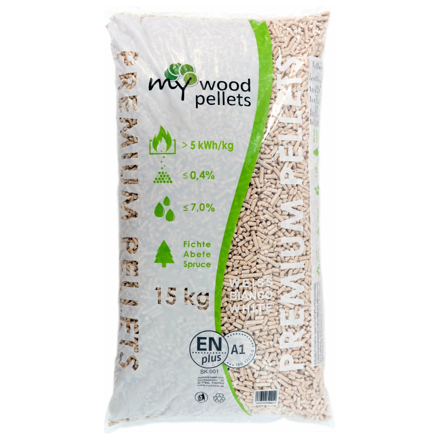 Peleti My Wood A1 (990kg)