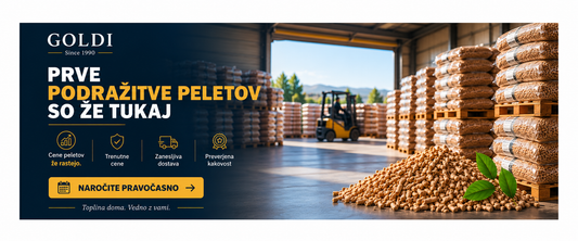 Prihajajo podražitve peletov – zagotovite si zalogo pravočasno
