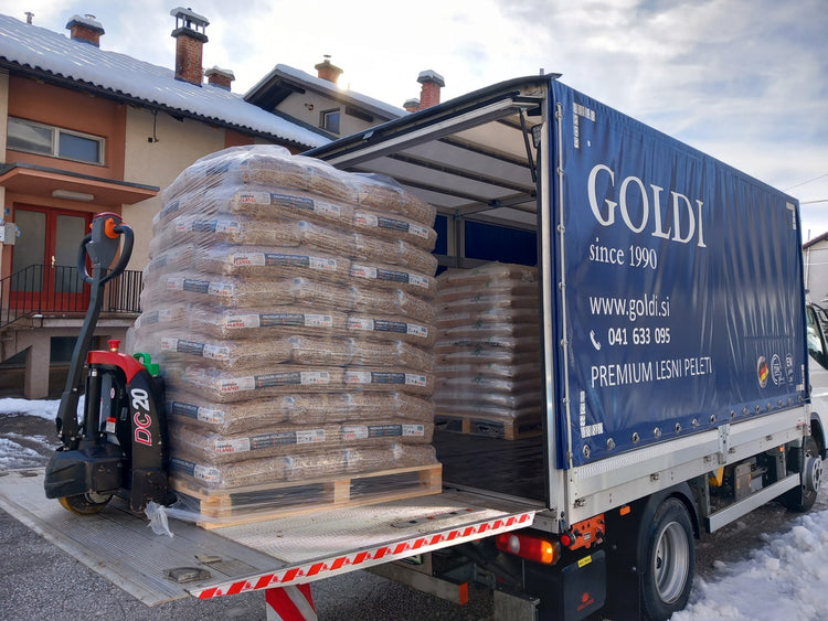 Avstrijski peleti - Pellis A1 (990kg) – Goldi