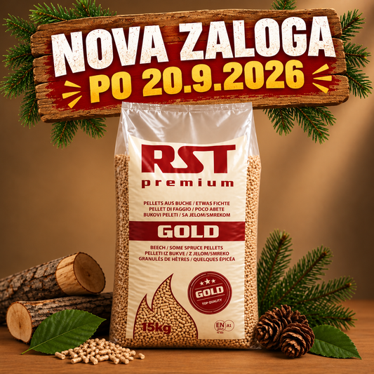 Peleti RST Gold A1 (990kg)