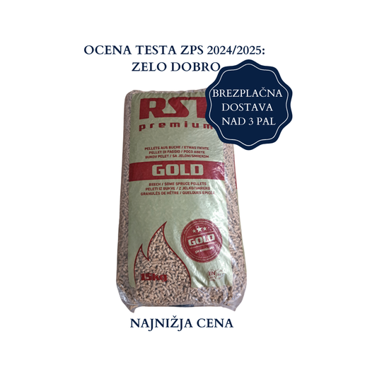 Peleti RST Gold A1 (990kg)