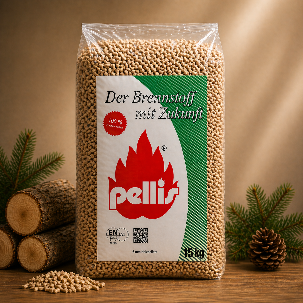 Austrian pellets - Pellis A1 (990kg)