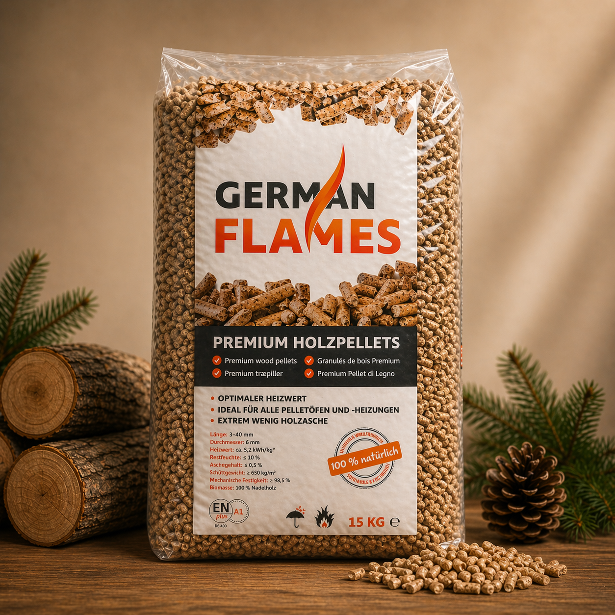 Pellets German Flames A1 (990kg)