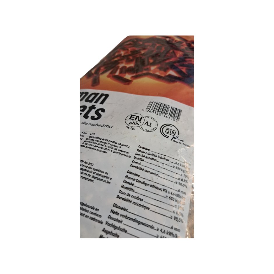 Peleti German Pellets A1 (990kg) - Goldi