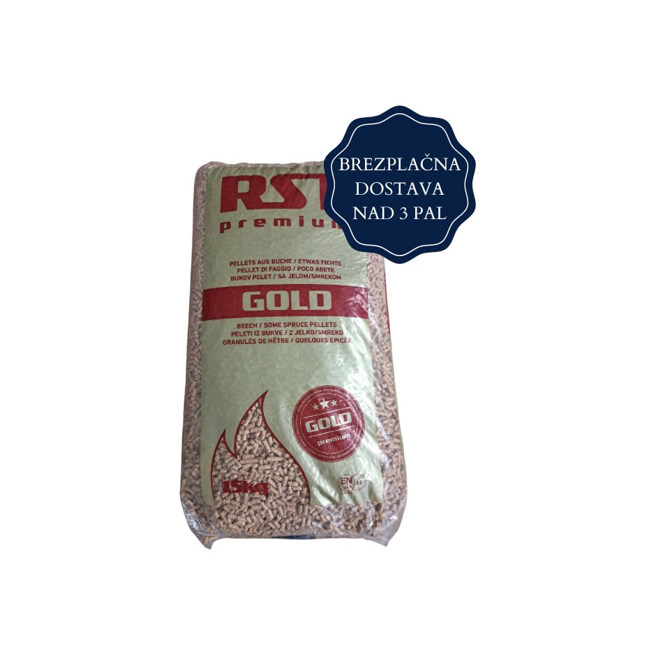 Peleti RST Gold A1 (990kg) – Goldi